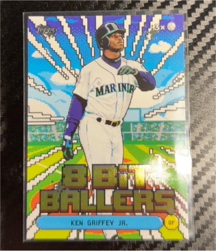 2026 Topps Series 1 Celebration 8-Bit Ballers #8B-13 Ken Griffey Jr. — front