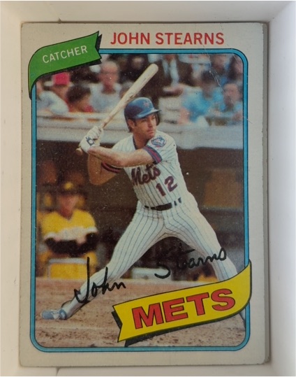 1980 Topps #76 John Stearns — front