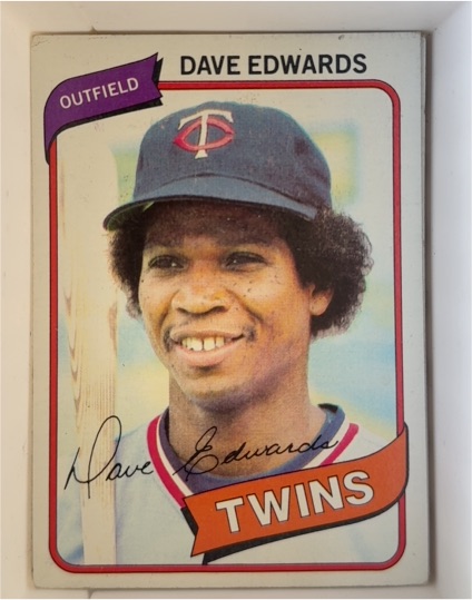 1980 Topps #657 Dave Edwards — front