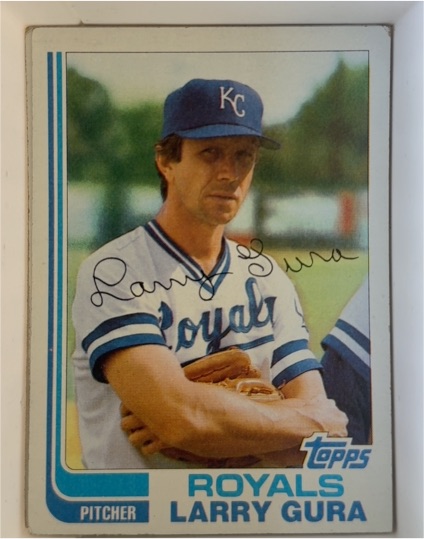 1982 Topps #790 Larry Gura — front