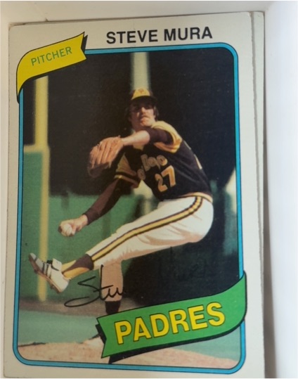 1980 Topps #491 Steve Mura — front