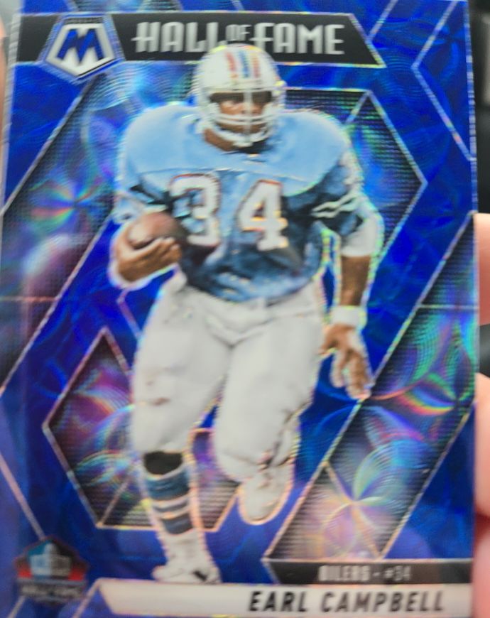 2025 Panini Mosaic Hall of Fame #294 Earl Campbell — front