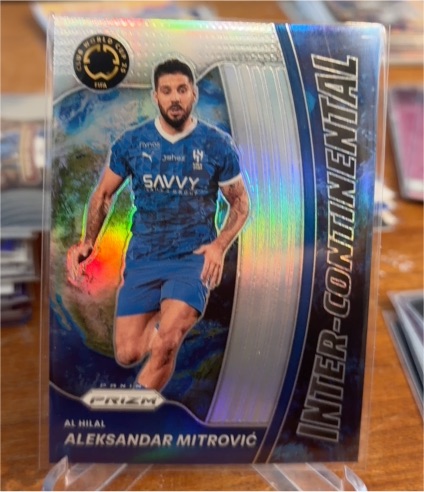 2025 Panini Prizm FIFA Club World Cup #1 Aleksandar Mitrovic — front