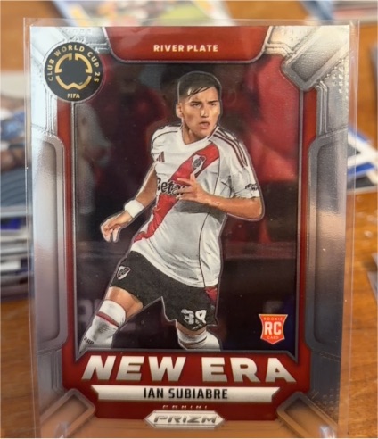 2025 Panini Prizm FIFA Club World Cup #19 Ian Subiabre New Era RC — front