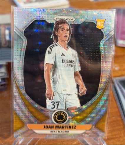 2025 Panini Prizm FIFA Club World Cup #162 Joan Martinez — front