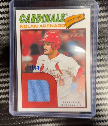 2026 Topps Heritage #91R-NA Nolan Arenado — front