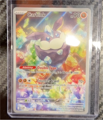 2021 Pokémon TCG Ascended Heroes #242 Carbink — front