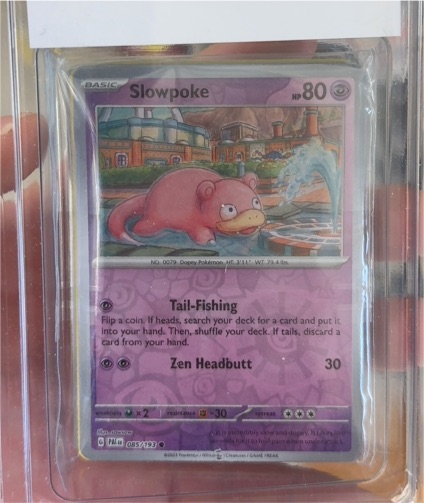 2023 Pokémon SV02: Paldea Evolved #085 Slowpoke — front