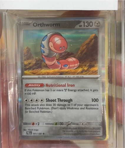 2023 Pokemon SV02: Paldea Evolved #151 Orthworm — front