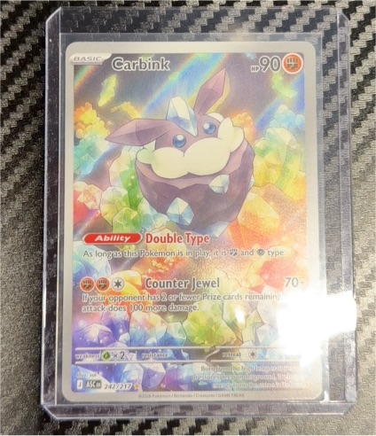 2022 Pokémon Ascended Heroes #242 Carbink — front