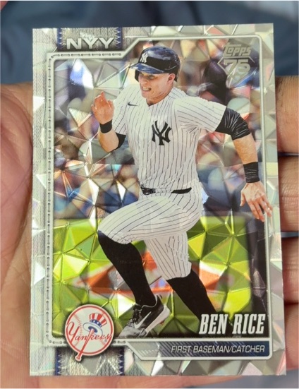 2026 Topps Series 1 #133 Ben Rice — front