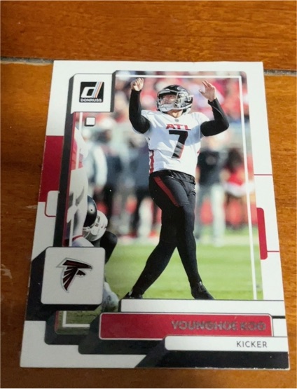2022 Panini Donruss #233 Younghoe Koo Atlanta Falcons — front