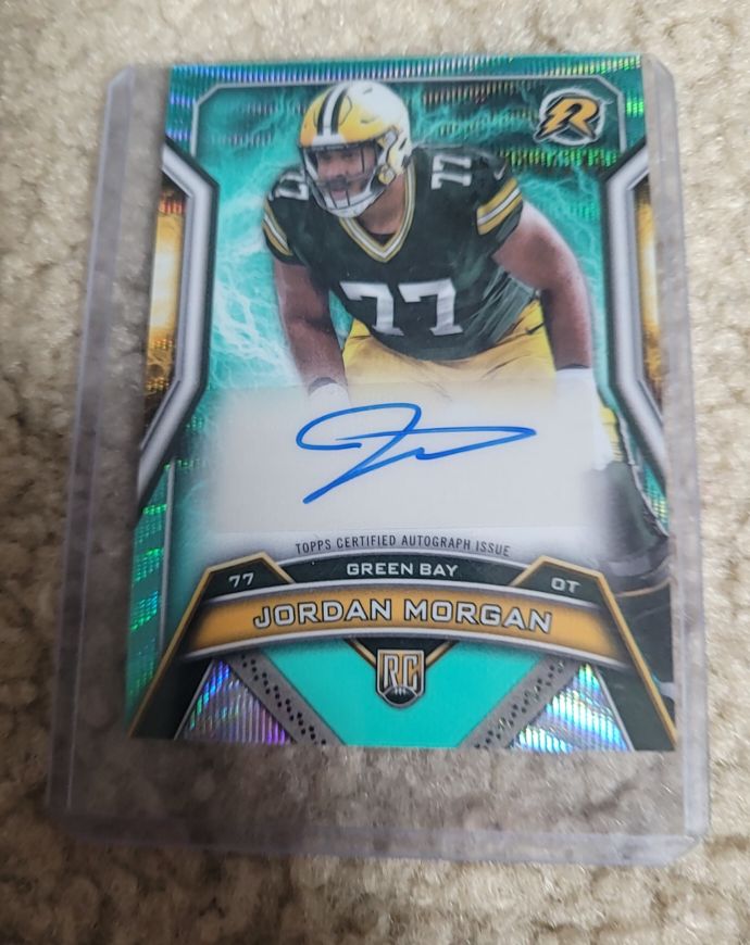 2024 Topps Resurgence #RRS-JM Jordan Morgan Rookie Signatures — front