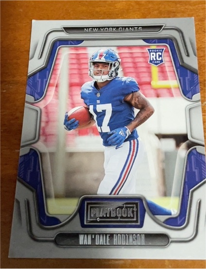 2022 Panini Playbook #120 Wan'Dale Robinson — front