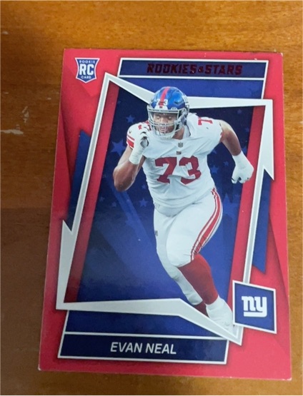 2022 Panini Rookies & Stars #172 Evan Neal — front