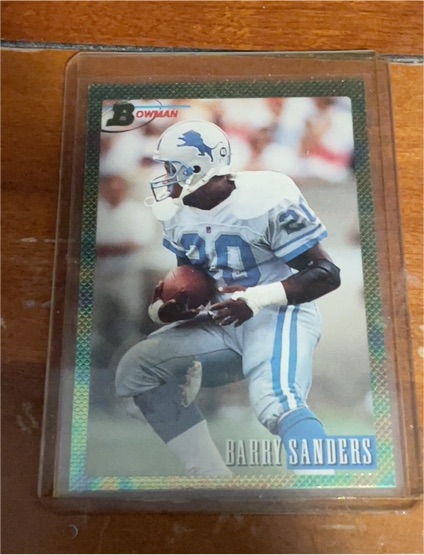 1993 Bowman #140 Barry Sanders — front