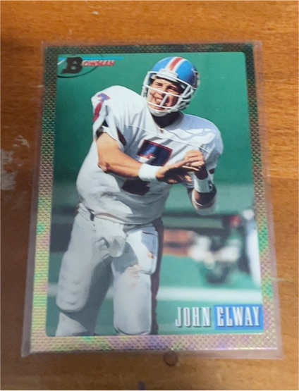 1993 Bowman #400 John Elway — front