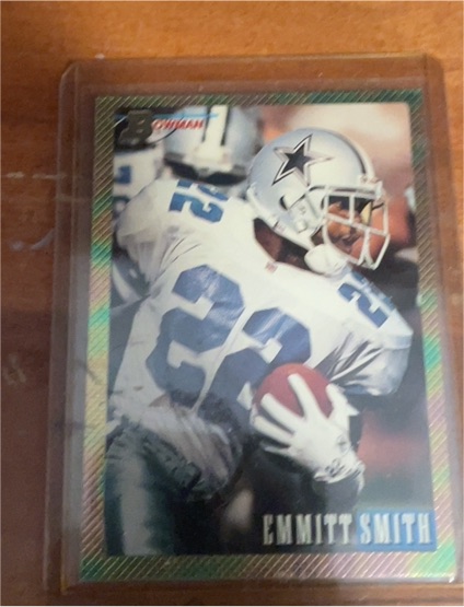 1993 Bowman #300 Emmitt Smith — front
