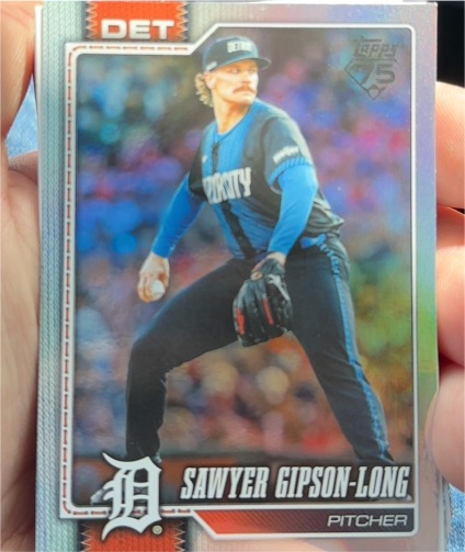 2026 Topps Series 1 #108 Sawyer Gipson-Long — front