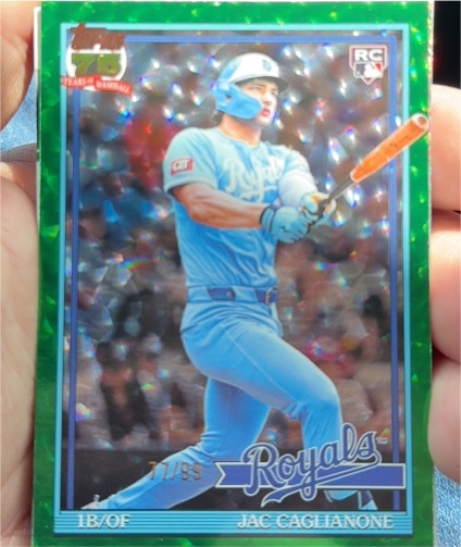 2026 Topps Series 1 #138 Jac Caglianone — front