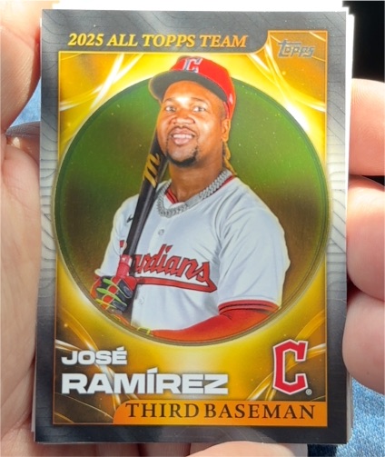 2026 Topps #ATT-4 José Ramírez 2025 All Topps Team — front