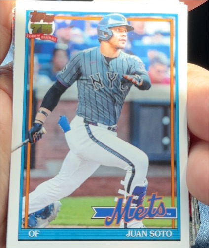 2026 Topps Series 1 #T91-82 Juan Soto — front