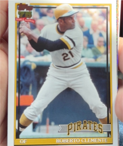 2026 Topps Series 1 #T91-99 Roberto Clemente — front