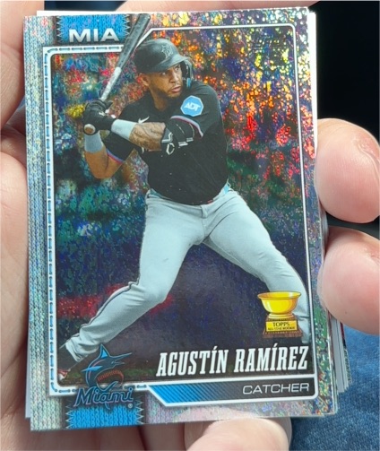 2026 Topps Series 1 #287 Agustin Ramirez — front
