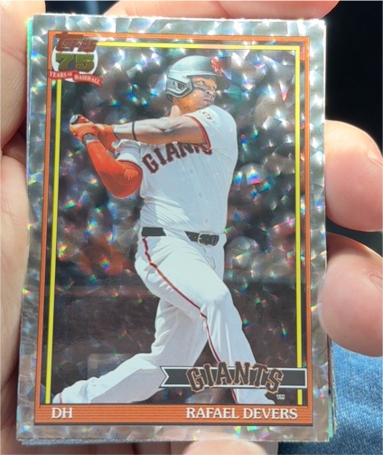 2026 Topps Series 1 1991 Topps #T91-54 Rafael Devers — front
