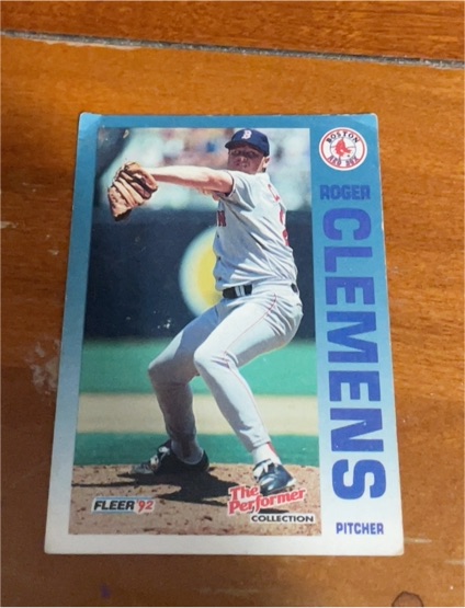 1992 Fleer The Performer #6 Roger Clemens — front