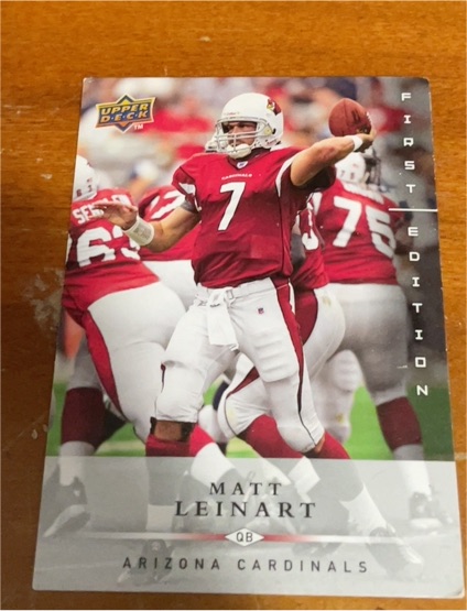 2008 Upper Deck First Edition #2 Matt Leinart — front