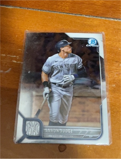 2022 Bowman Chrome #90 Aaron Judge — front