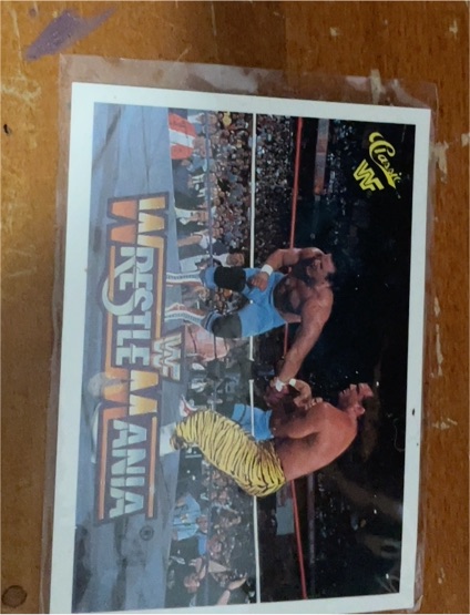 1990 Classic WWF WrestleMania #8 Macho Man Randy Savage — front