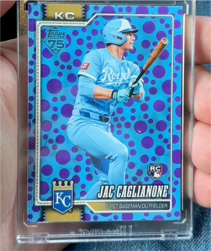 2026 Topps Series 1 #138 Jac Caglianone — front