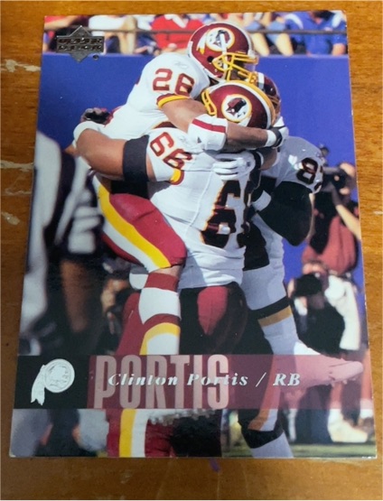 2006 Upper Deck #196 Clinton Portis Washington Redskins — front