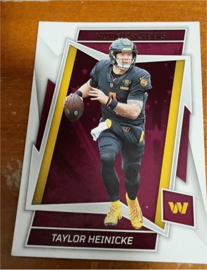 2022 Panini Rookies & Stars #98 Taylor Heinicke — front