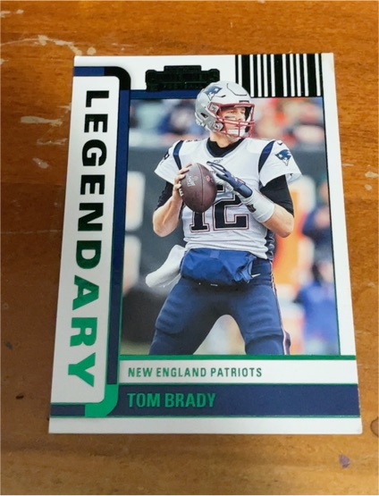 2022 Panini Contenders Legendary Contenders #LGD-TBR Tom Brady — front
