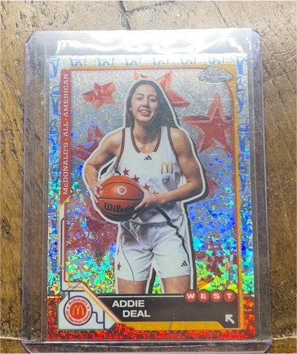 2025 Topps Chrome McDonald's All American #29 Addie Deal — front