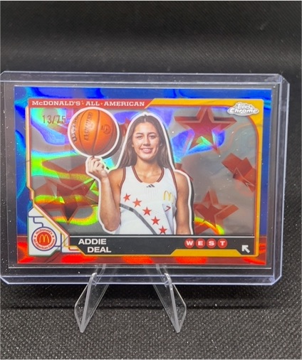 2025 Topps Chrome McDonald's All American #67 Addie Deal — front