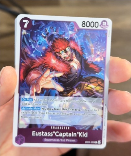 2023 One Piece Card Game EB04-039 Eustass "Captain" Kid — front