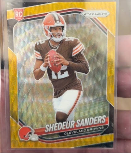 2025 Panini Prizm #302 Shedeur Sanders — front