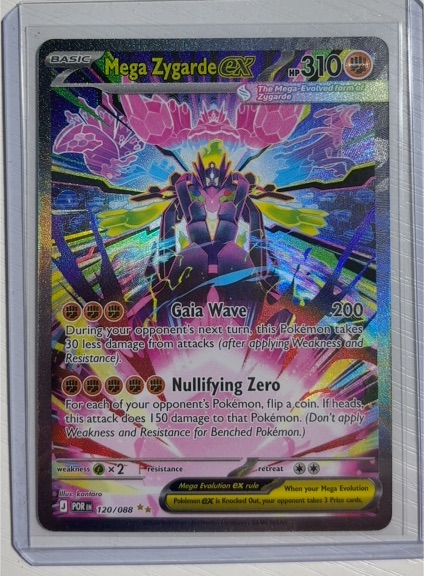 2016 Pokémon TCG #120/088 Mega Zygarde EX — front