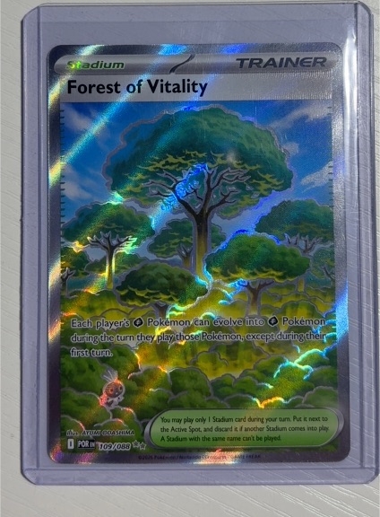 2023 Pokémon Perfect Order #109 Forest of Vitality — front