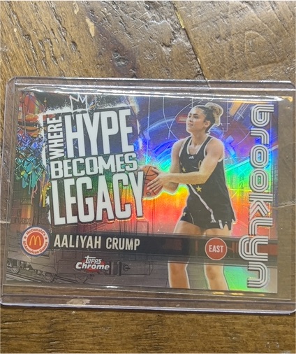 2025 Topps Chrome McDonald's All American #HL-10 Aaliyah Crump — front