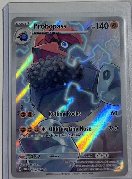 2026 Pokémon POR #096 Probopass — front