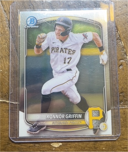 2025 Bowman Chrome #BCP-86 Konnor Griffin — front