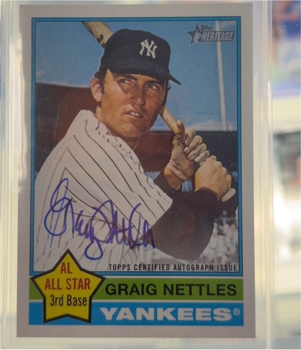1976 Topps #169 Graig Nettles — front