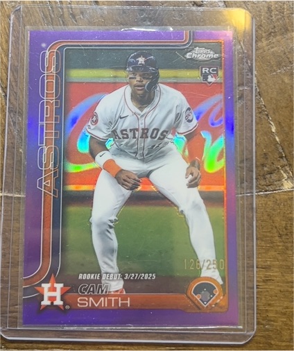2025 Topps Chrome Update #USC19 Cam Smith — front