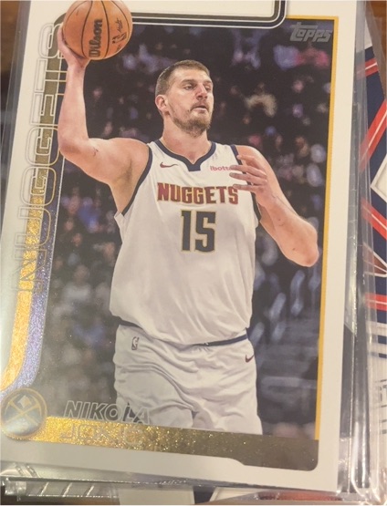 2025-26 Topps #101 Nikola Jokic — front