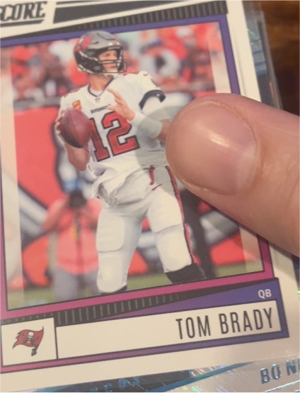 2022 Panini Score #68 Tom Brady — front